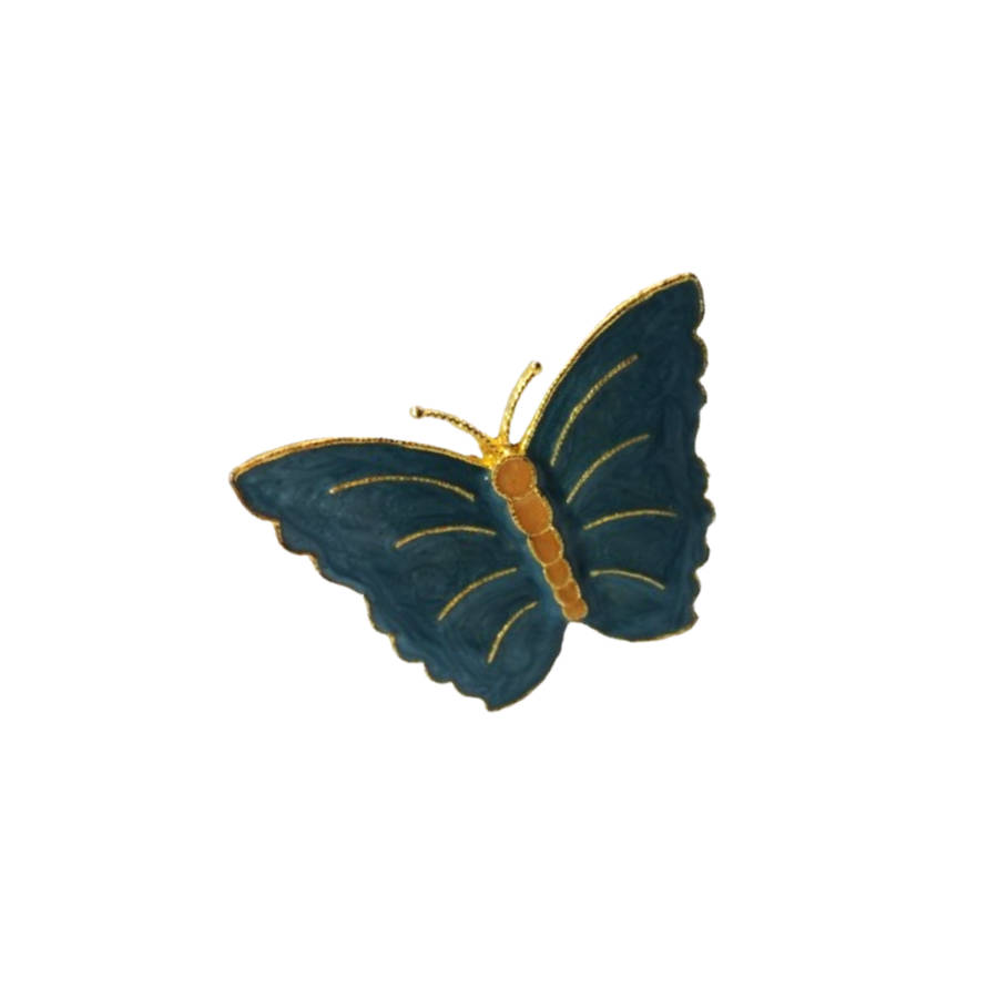 Lenox Butterfly Meadow Metal Enameled Napkin Rings