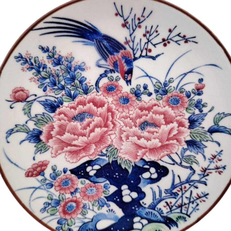 Classic Japanese Imari Style Decorative Wall Plate