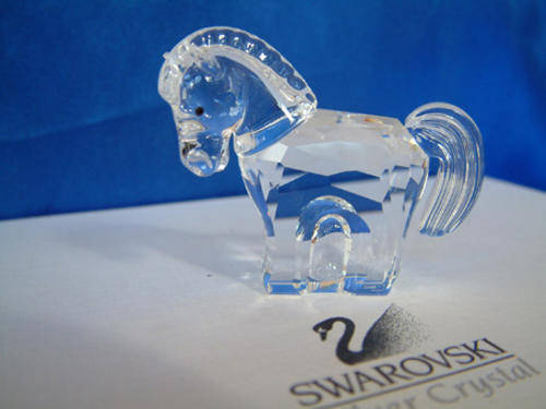 SWAROVSKI CRYSTAL ZODIAC HORSE RARE RETIRED