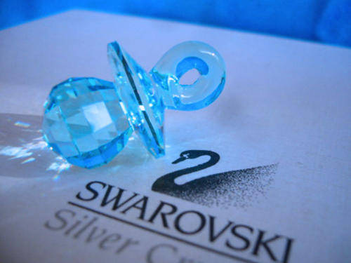 Stunning Swarovski Crysta Baby Blue Dummy