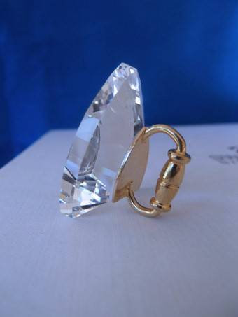 GENUINE Swarovski Crystal Memories IRON 18ct gold plated