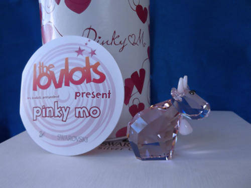 Swarovski, Lovlots, Pinky Mo, Pink Cow, Lim-Ed 2007.