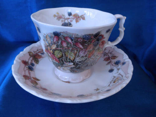 Royal Doulton - Bramley Hedge Cup and Saucer " Autumn "
