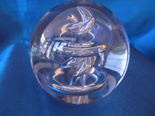 Stunning Glass paperweight Langham Glass House