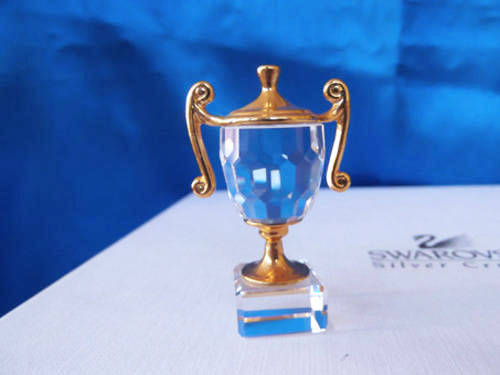 GENUINE Swarovski Crystal Memories Trophy Gold