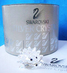 GENUINE SWAROVSKI CRYSTAL MINI HEDGEHOG Boxed