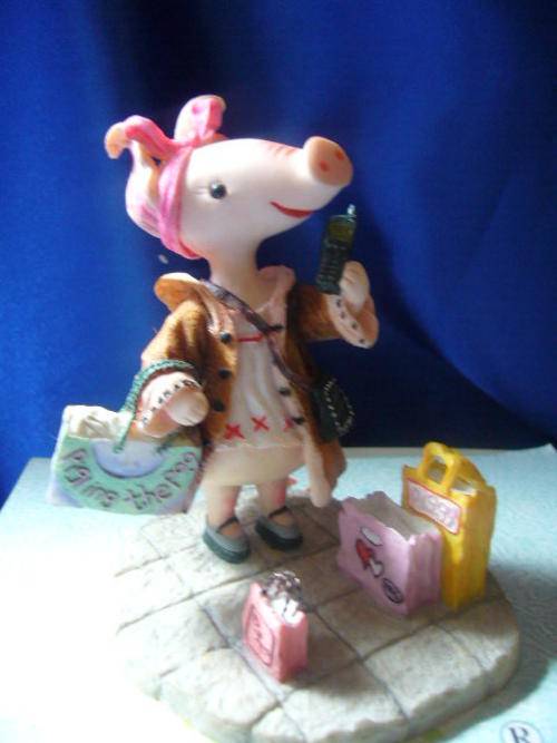 **** Pigling the Pog "Shop till you Drop " pigs****