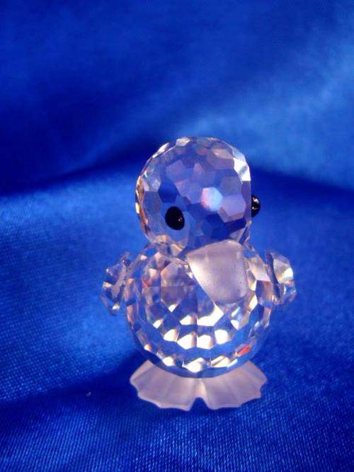 Swarovski Silver Crystal Mini Sitting Duck