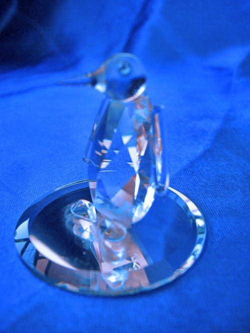 Stunning Cut Glass Austrian Crystal Penguin