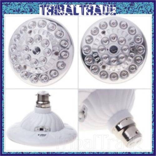 22LED BAYONET EMERGENCY RECHARGEABLE LAMP / BULB WITH REMOTE - 3 available.