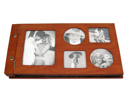 Dark Mahogony photo album - Holds 240 photos!