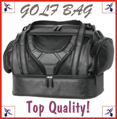 PROMOTIONAL PRICE  AUCTION!!!! - Moulded Double decker golf bag - Excellent quality!