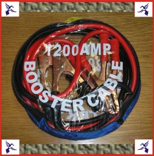 1200 AMP BOOSTER CABLES - Every car must have one in the boot! - BRAND NEW!!! - Heavy duty.