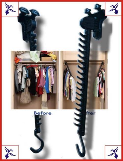 2 X DOUBLE YOUR CLOSET SPACE SPACESAVER SETS! - The ideal space saver to have! STOCK CLEARANCE!!!