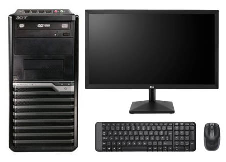 ACER VERITON M6610G, i5, 8GB Ram, 500GB HD including 20" monitor, keyboard and mouse