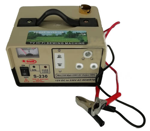 12v DC to 230v AC INVERTER - POWER YOUR TV, HI FI AND GENERAL APPLIANCES - LOAD SHEDDING SOLUTION