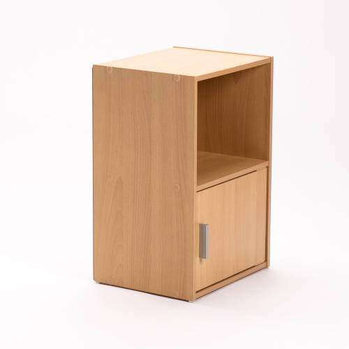 Set of two Bedside Table (Available in Beech, Oak, Wenge, White and Walnut colouring)