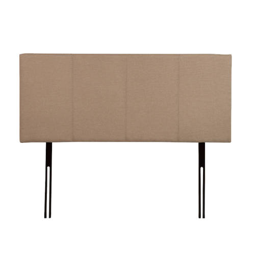 HEADBOARD - DOUBLE BED -  BROWN