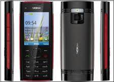 Nokia X2.00 Red on Black Cellphone