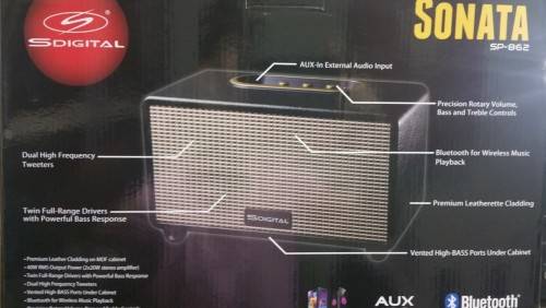SONATA SP-862 Vintage Styling Wireless Speaker