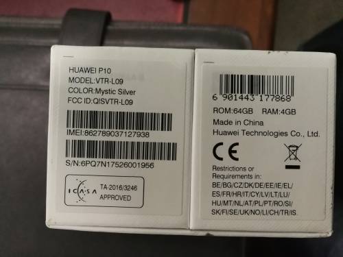 Huawei p10 64gb 4gb ram