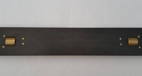Nautical Slide Parallel Ruler (Wood & Brass)  Excellent Condition