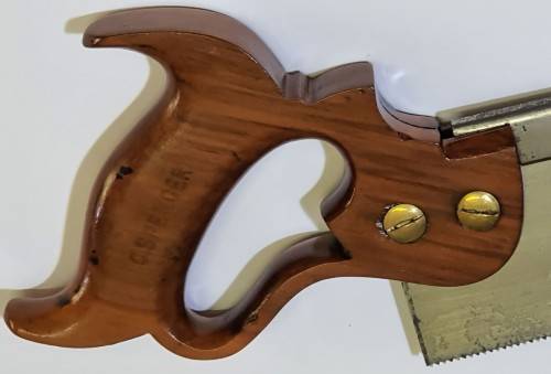 Beautiful Vintage Disston Small Dovetail Saw (Philadelphia, USA)