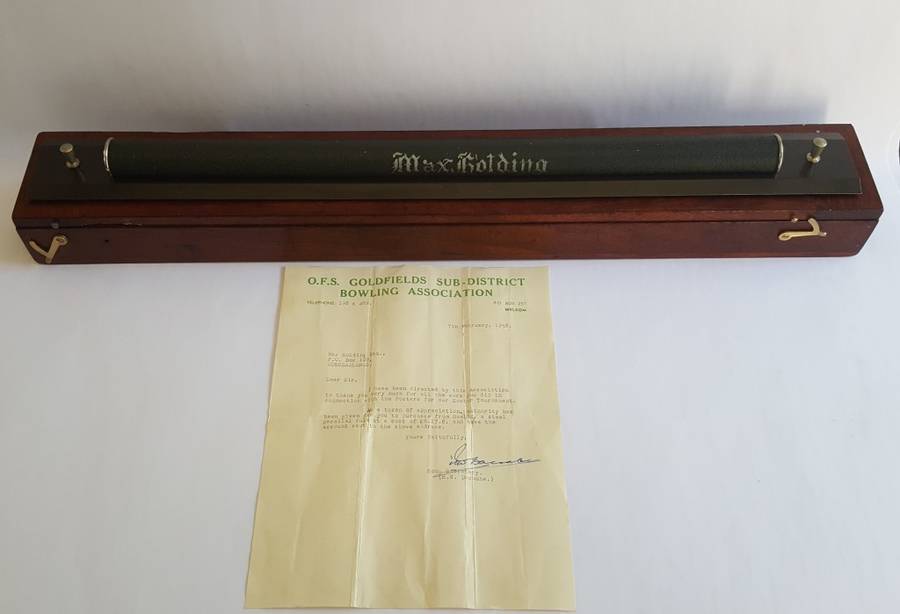 REDUCED! Large Boxed Brass and Steel Arclight Rolling Ruler With A History, circa 1958.