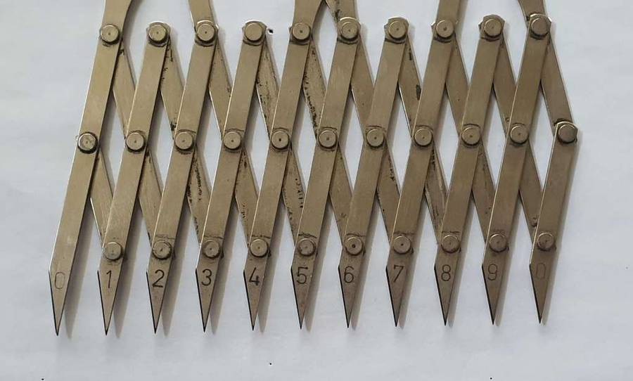 REDUCED! Extremely Rare Maho Draughting / Pattern Maker Tool