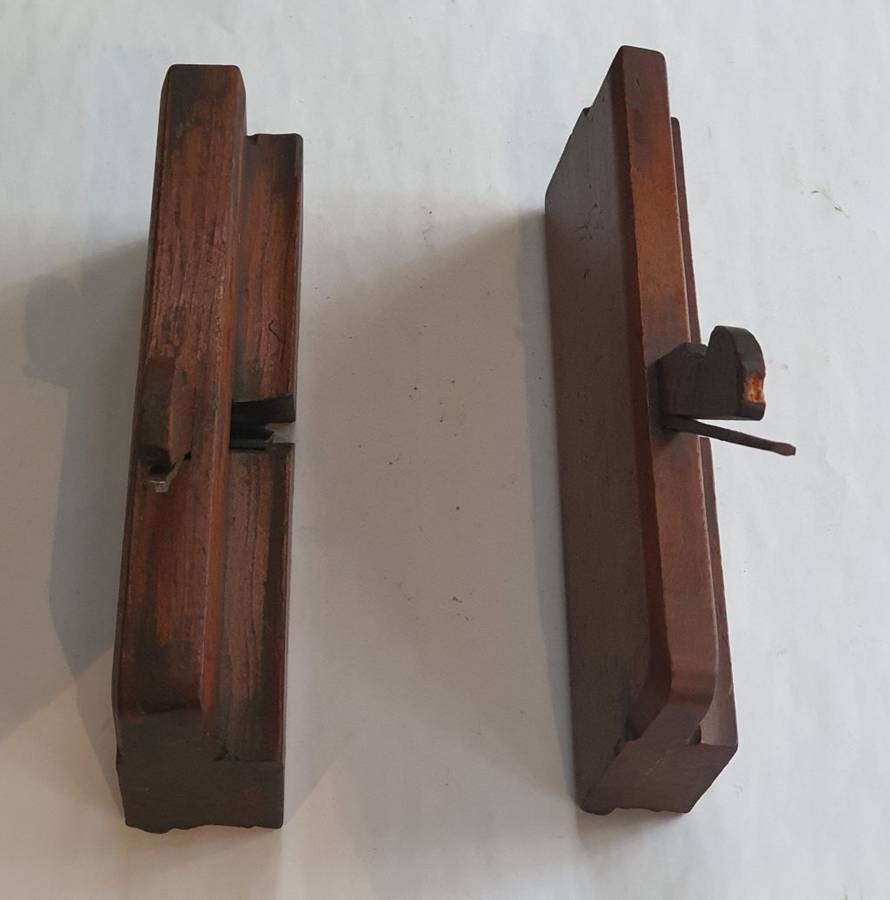 2 Vintage Profile Wood Planes - Excellent Condition
