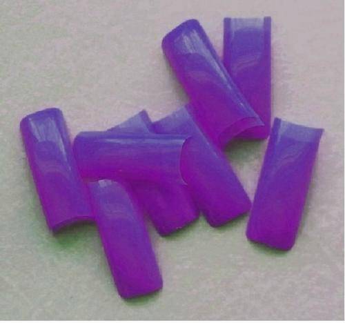 NAIL TIPS DARK PURPLE - 100 TIPS