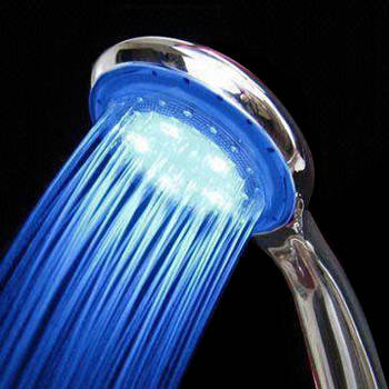 Led Shower Head Blue