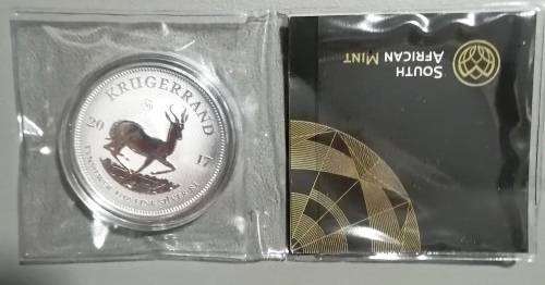 2017 KRUGERRAND S1R WITH 50th ANNIVERSARY MINTMARK