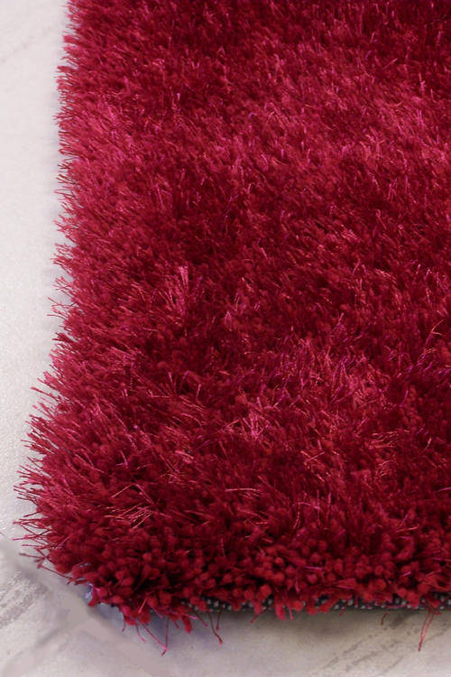 Rugs & carpets Shaggy-Plush Cranberry