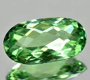 STUNNING 6.74 CT 100% NATURAL PRASEOLITE (GREEN AMETHYST)!