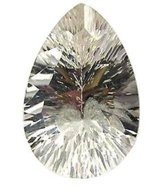 STRIKING 3.20 CTS (MINIMUM) NATURAL BRILLIANT WHITE QUARTZ - 4 AVAILABLE!