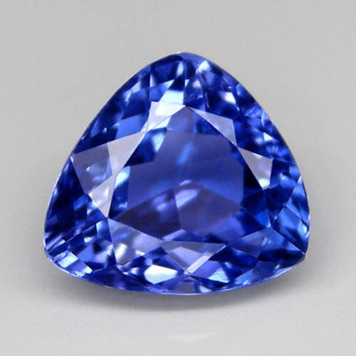 STUNNING 1.68 CT 100% NATURAL INTENSE VIOLET BLUE TANZANITE!
