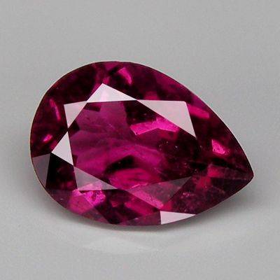 GORGEOUS NATURAL RUBELITE TOURMALINE - WOW, WHAT A BEAUTY!
