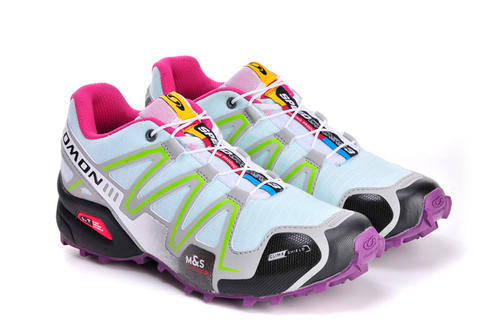 Salomon Speedcross 3 Green Grey Purple