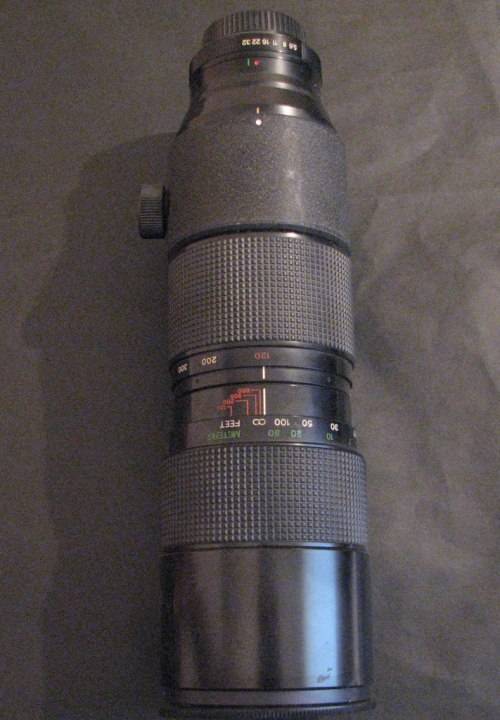Yashica compatible 35mm 120mm - 600mm SLR Zoom Lens.