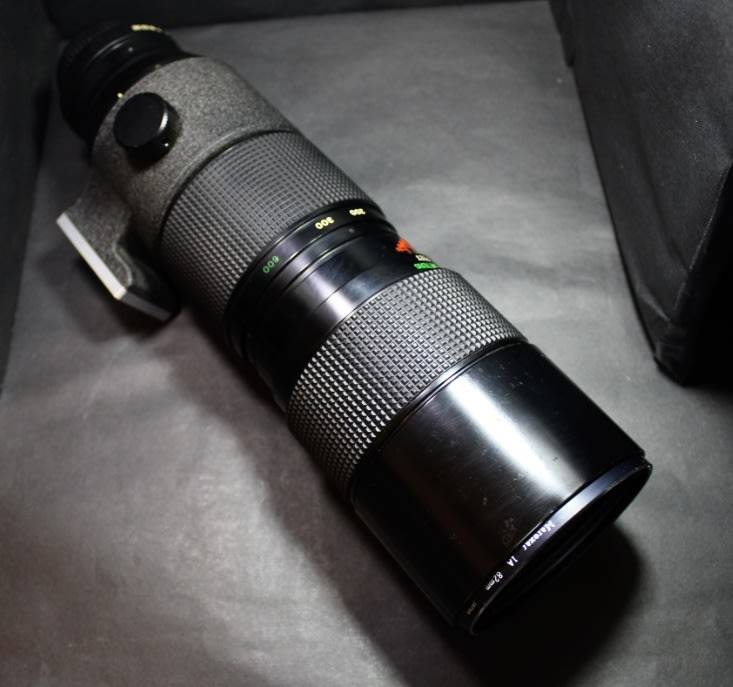 Yashica compatible 35mm 120mm - 600mm SLR Zoom Lens.