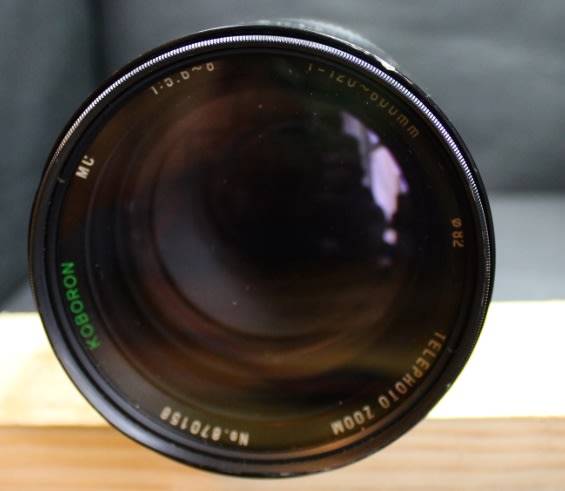 Yashica compatible 35mm 120mm - 600mm SLR Zoom Lens.