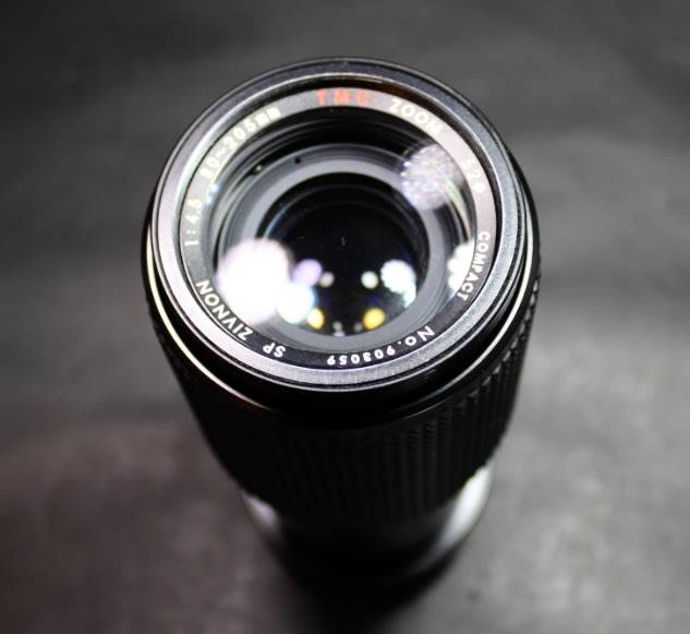 Pentax Compatible Zivnon TMC Zoom 35mm SLR 80mm to 205mm Camera Zoom Lens