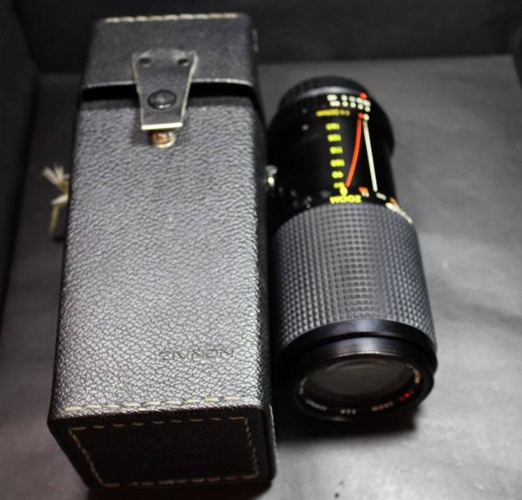 Pentax Compatible Zivnon TMC Zoom 35mm SLR 80mm to 205mm Camera Zoom Lens