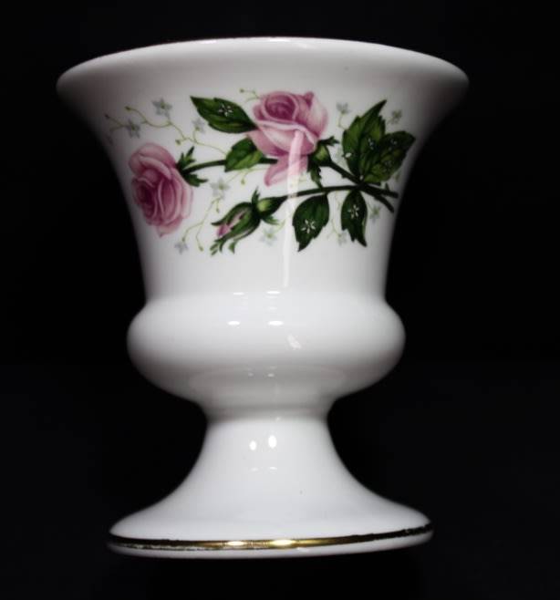 Crown Staffordshire Bone China Miniature Vase.