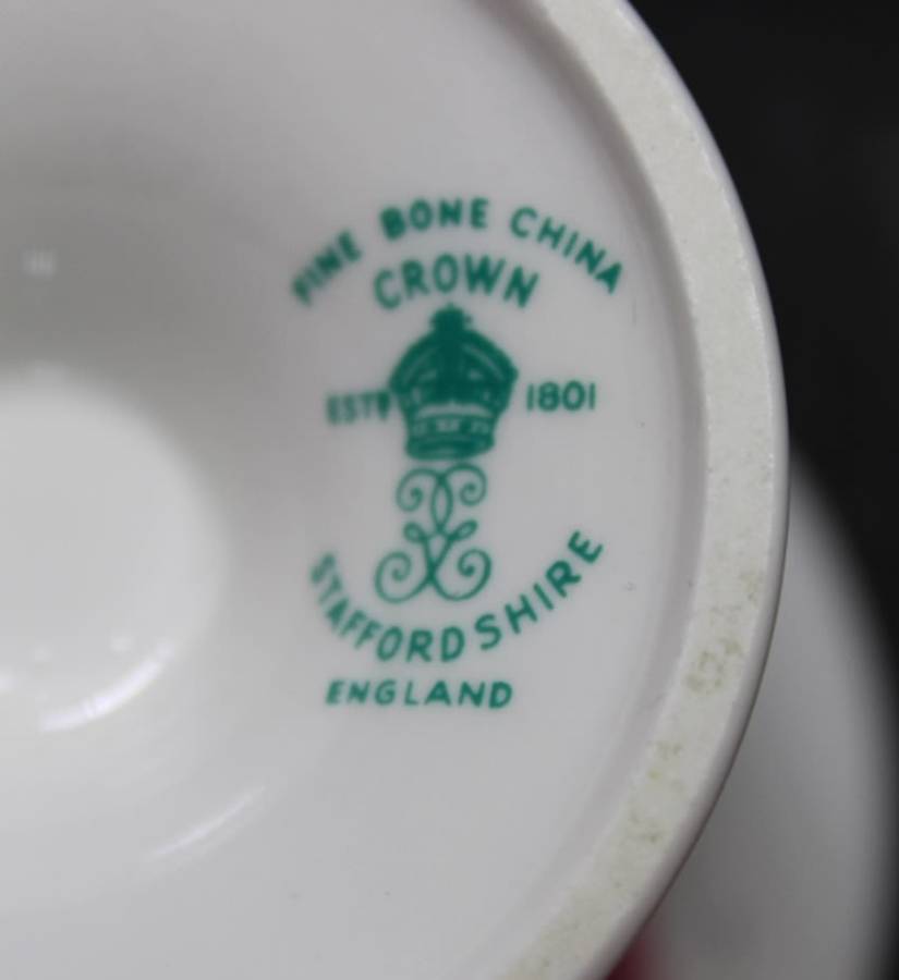 Crown Staffordshire Bone China Miniature Vase.