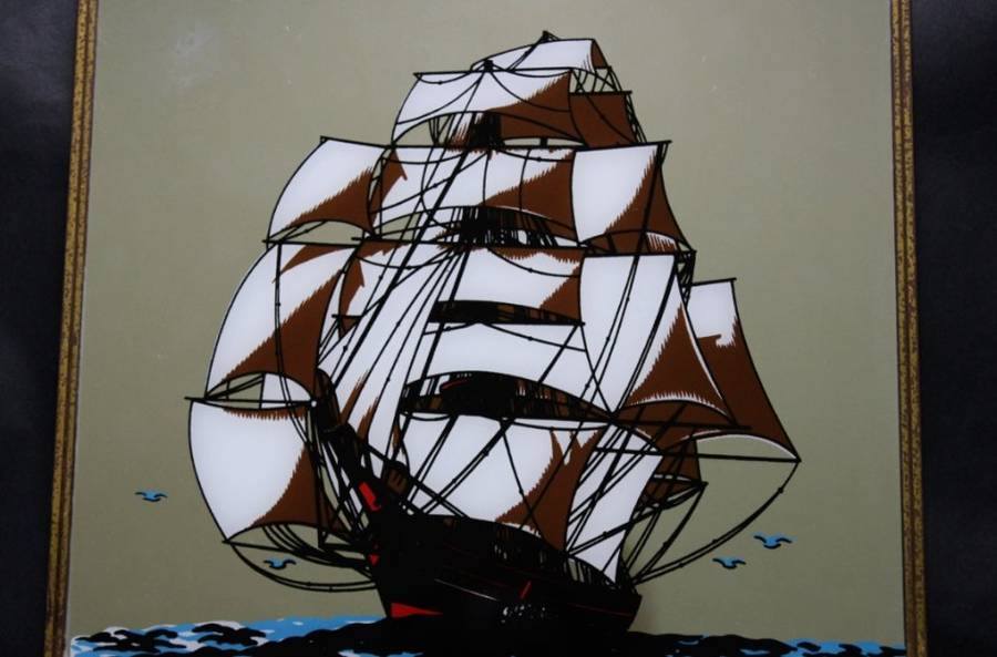 Cutty Sark Scotch Whisky Bar Mirror.