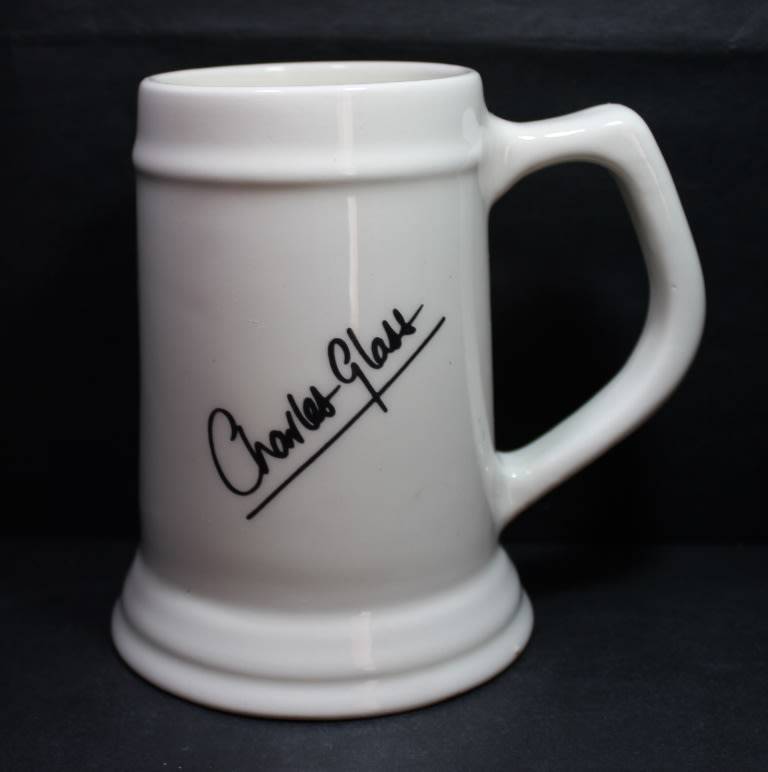 Castle Lager Charles Glass Beer Mug