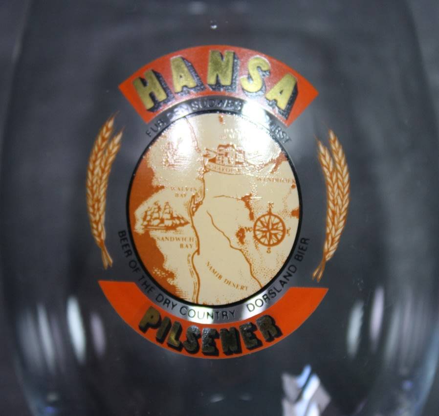 Hansa Pilsener Stemmed Beer Glass