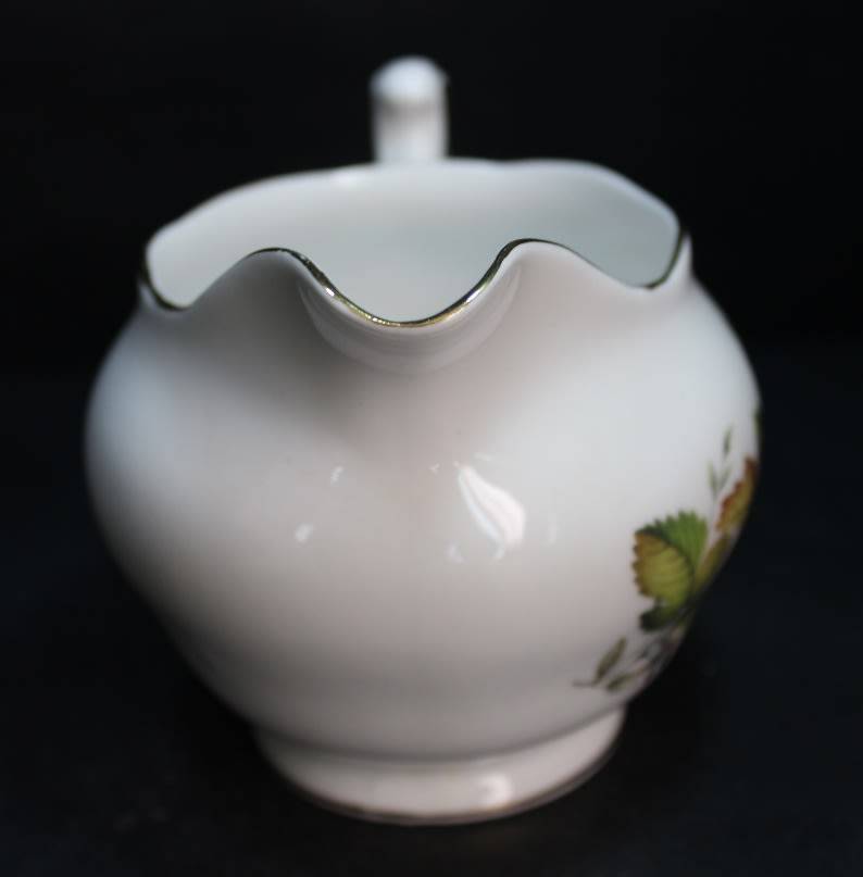 Ridgway Potteries Royal Vale Bone China Milk Jug and Sugar Basin